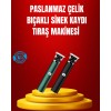 Modern ve dayanıklı tasarımıyla bu saç kesme makinesi, kişisel bakım rutininizi kolaylaştırır. 10W gücü ve keskin paslanmaz çelik başlığı sayesinde hızlı ve etkili kesim yapar. Metal gövdesi ve koyu yeşil mat yüzeyi, hem şık hem de sağlam bir yapı sunar. 
