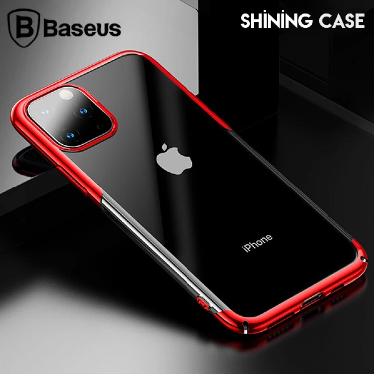 Baseus Shining Case iPhone 11 Pro Max 6.5 Ultra-thin Silicone Case-(5775)