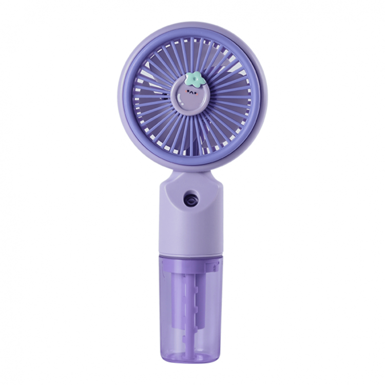 FENY FN-F50 PURPLE 3 Stage Speed ​​SteamerFreshness Handheld Use Type-C with Built-in 800mAh BatteryCharge Inlet Fan(1923)