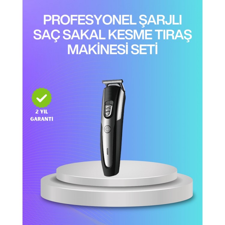 Kablosuz Saç Sakal Kesme Makinesi Kuaför Tipi Hassas Kesim