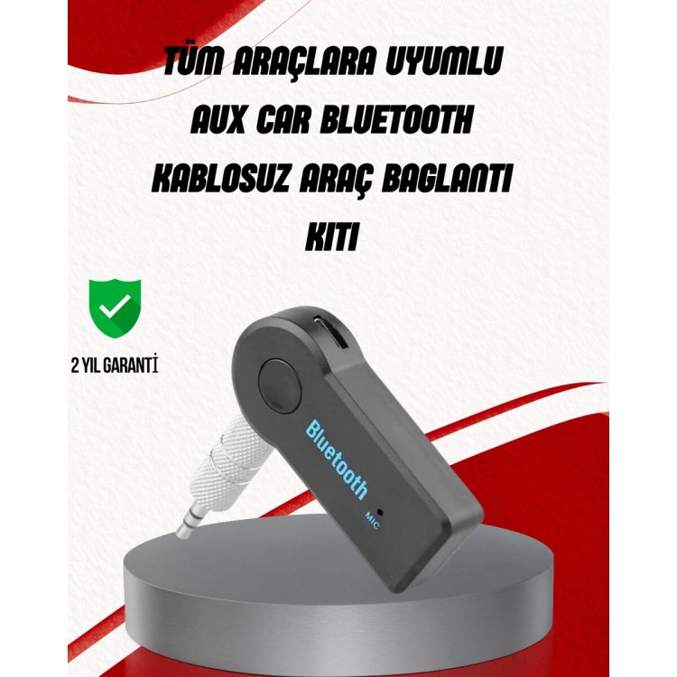 Hands-Free Bluetooth AUX Car Kit