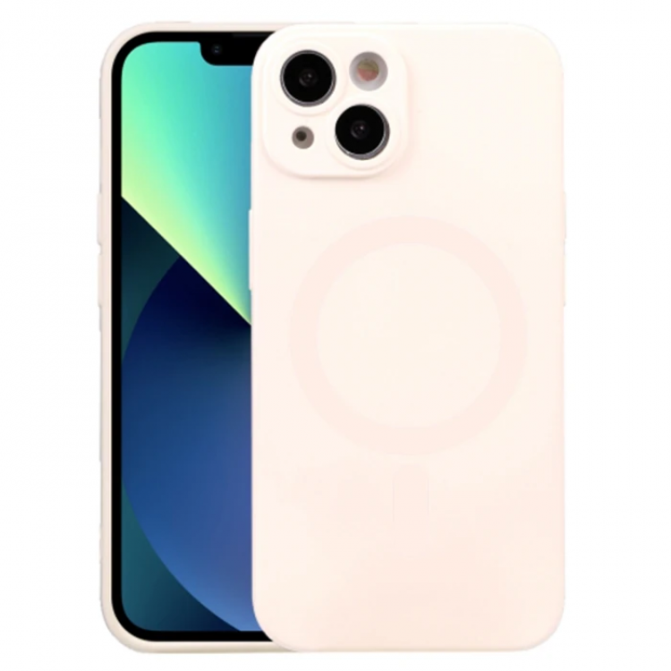 ALLY iPhone 14 Plus 6.7inch Liquid SilicaMagsafe Compatible Silicone Case-(5775)