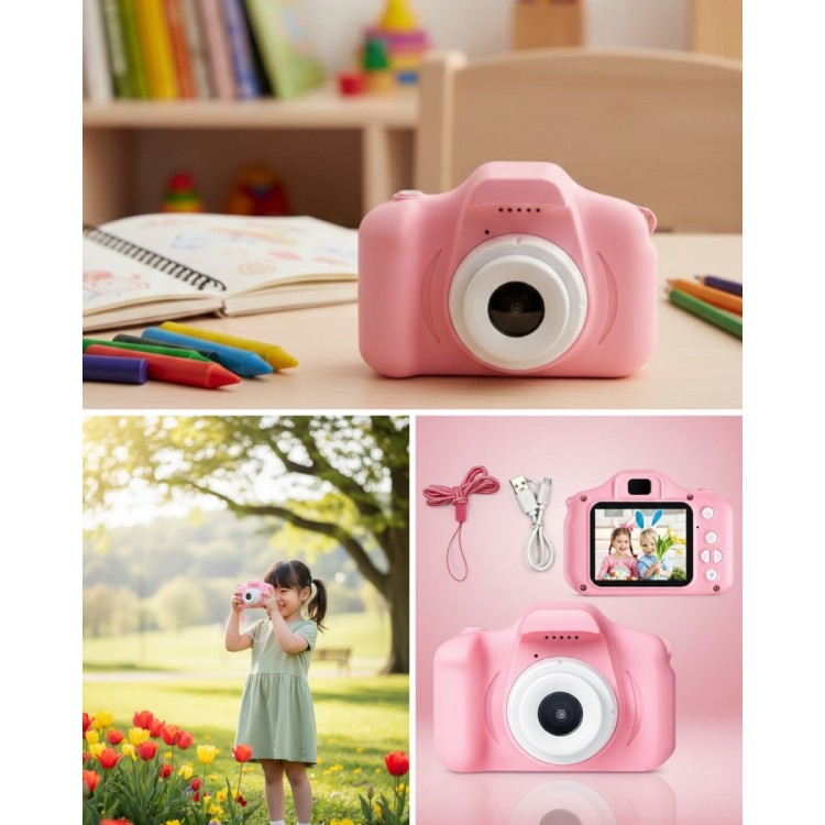 HD Portable Mini Camera with Video Photo Shooting FeaturesCharge Available Recording Device