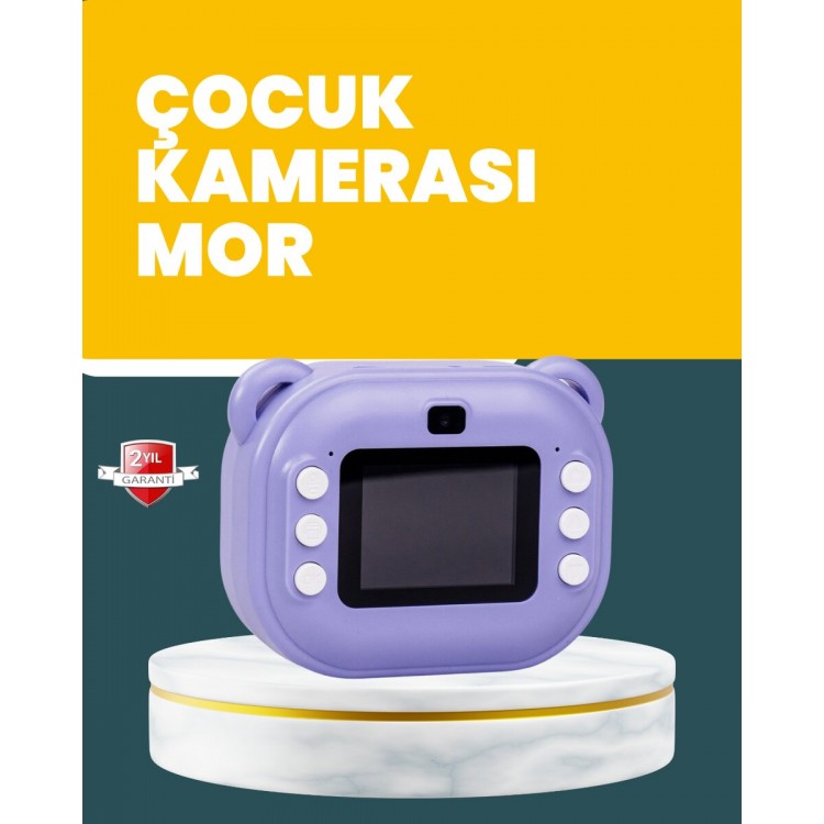 Instant Printing Camera for Kids – 18 EffectsGame and Music Featured