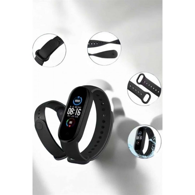 Smart Bracelet Waterproof Bracelet Long Battery Lifeand Fast Charging Feature