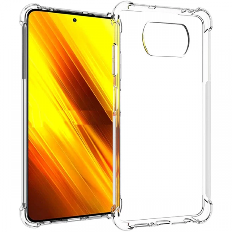 ALLY Poco X3 Anti-Drop Silicone Case ShockproofCase-(5775)