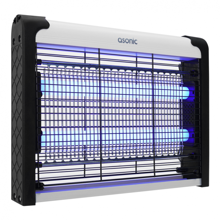 ASONIC AS-A28 Black 4W 2000V Desktop Chain2pcs Black Case Fly with UV Purple Light with HangerLethal(1923)