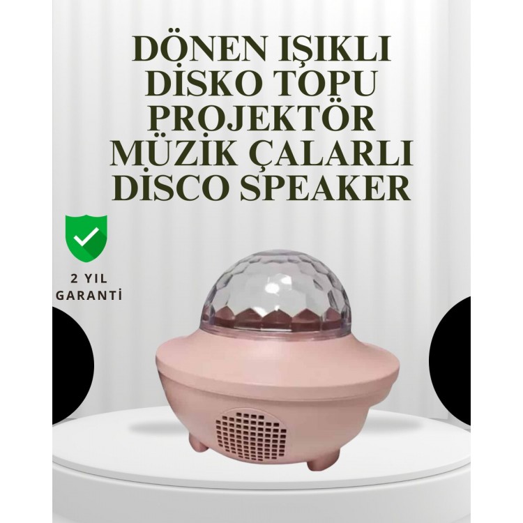 Voice Interactive Star Projector Night Light – Bluetoothwith speaker Rotating Ocean with USB Port