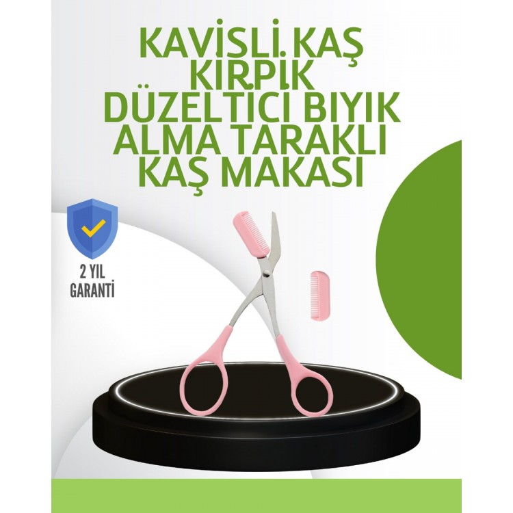 Taşınabilir Kaş ve Kirpik Düzenleme Makası – Ergonomik Tasarım