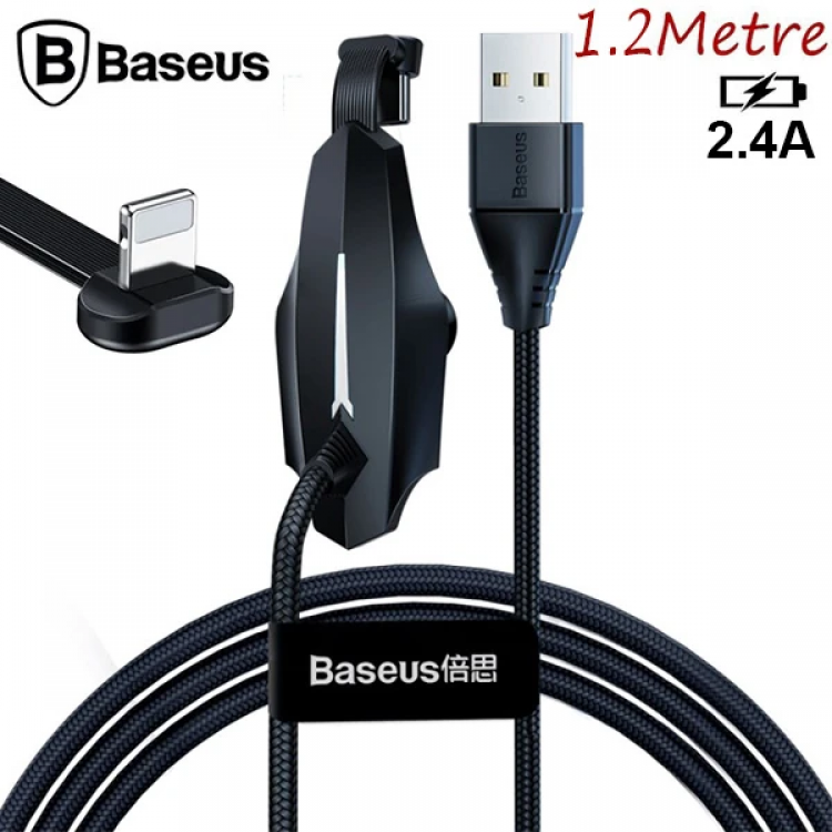 Baseus Colorful Suction iPhone Player USB Charging Cable2.4A 1.2m-(5775)