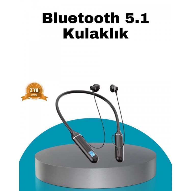 Uzun Pil Ömrü ve Hızlı Şarj Özellikli Bluetooth Kulaklık