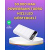 Yüksek kapasitesi ve çok yönlü kullanımı ile bu powerbank,  tüm telefon modelleriyle uyumlu çalışır. Cihaz 20 dakikada %20’den %60’a kadar şarj etme kapasitesine sahiptir. LED dijital ekran ile şarj durumu sürekli kontrol altında tutulabilir.Aynı anda 4 c