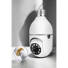 360 Degree Rotatable with Bulb Look and Wifi Camera HolderHome Camera