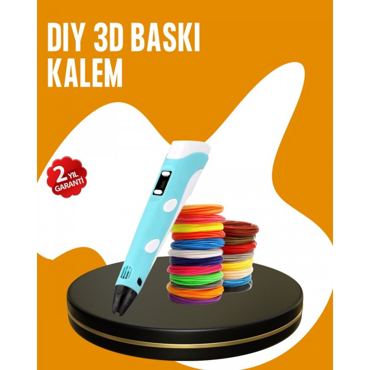Yaratıcı Çizim ve Modelleme İçin Profesyonel 3D Yazıcı Kalem