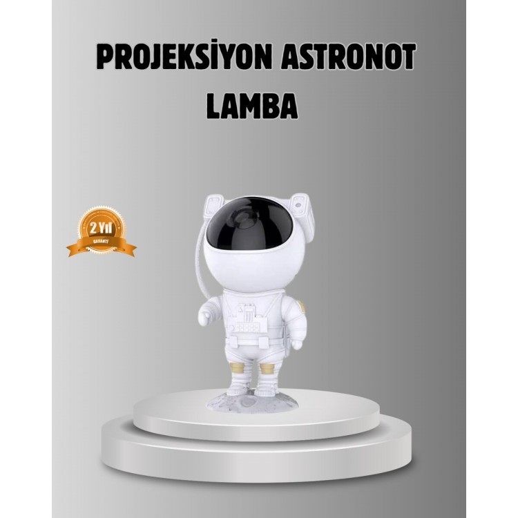 Astronaut Galaxy Projection Lamp with Bluetooth Connection and Remotecontrolled