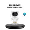 Astronot Projeksiyon Lambası Bluetooth Müzikli ve Uzaktan Kumandalı