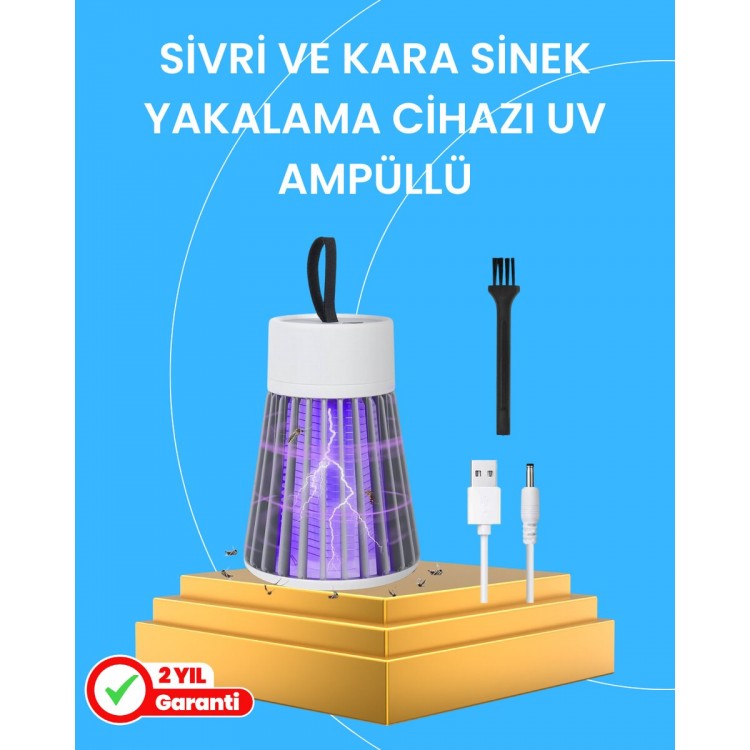 Çocuk ve Evcil Hayvan Dostu Sivrisinek Yakalama Lambası