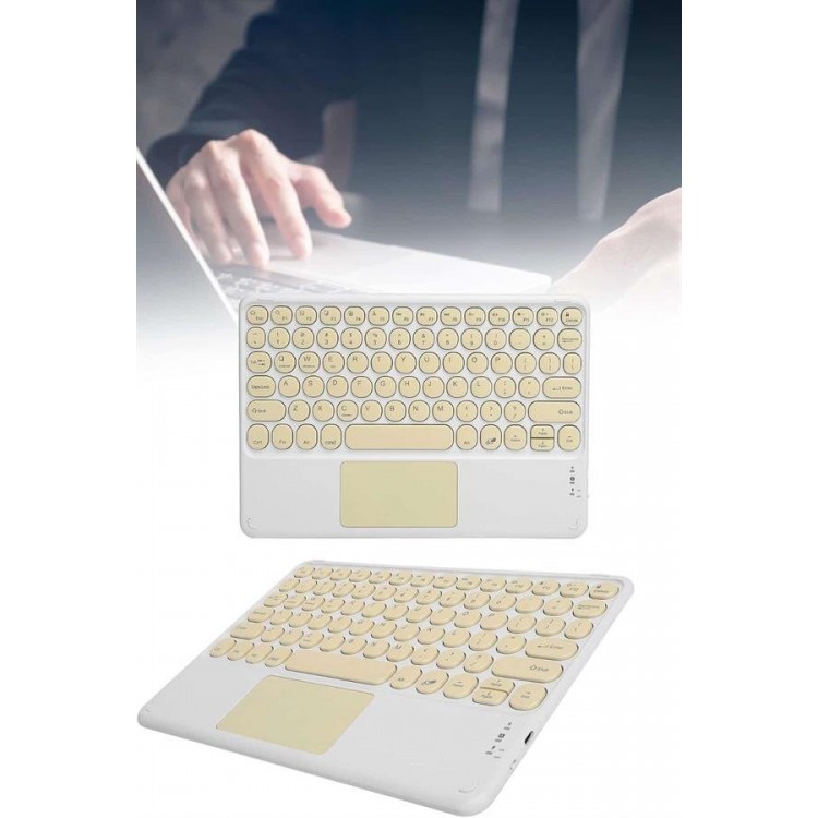 Android and iOS Compatible Bluetooth Keyboard Touchpad SlimWireless Wifi Q Keyboard