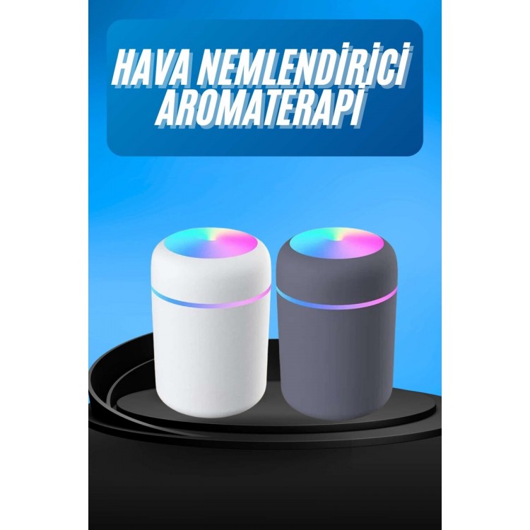 Humidifier Mini Ambient Air Freshener Aromatherapy with LED Lightsteaming pot