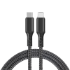 ALLY 1mt 27W Type-C To iPhone LightningSuper Speed ​​Data and Charging Cable Current andHeat Protected Rope-(5775)