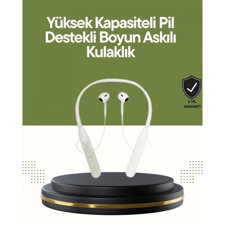 Spor ve Günlük Kullanım İçin 100 Saatlik Kablosuz Kulaklık
