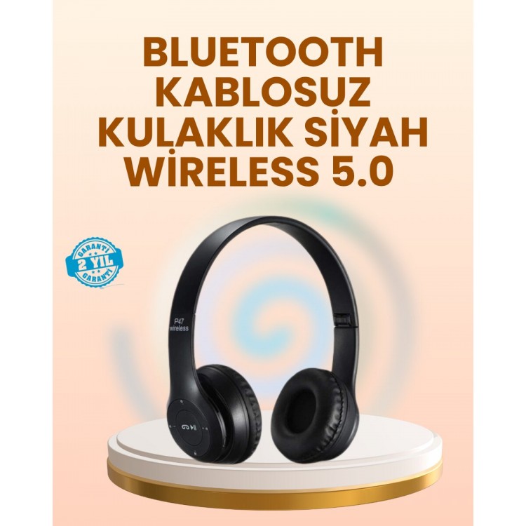 Bluetooth with Adjustable Headband and Soft Ear Cushionsyou're