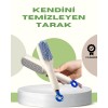 Anti-Static Hair Comb – Easy to Clean SiliconeCompact Size with Massage Tips