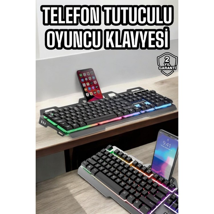 Gaming Keyboard Q Keyboard RGB Lighted Mouse Gift