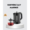 Çaycı Glass Teapot 1800W Powerful and Keeps WarmElectric Tea Maker