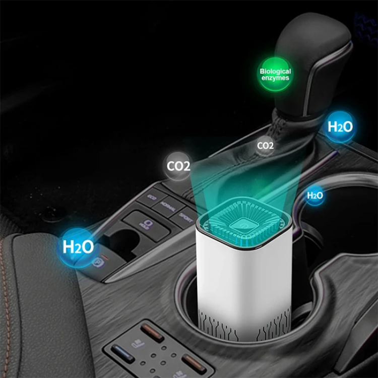 Ally K2 Mini Air Purifier for Vehicle InteriorHome Office Portable Air Purifier-(5775)