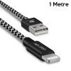 <p><strong><span style="font-size: 13px;">Dux Ducis K-One Cable İPhone&nbsp; Usb Şarj Kablosu 1 METRE</span></strong></p><p><img data-cke-saved-src="https://cdn.myikas.com/i