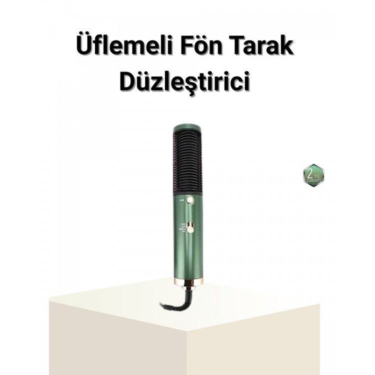 Seramik Plakalı Saç Düzleştirici – 200°C Ayarlanabilir Isı İyon Teknolojisi