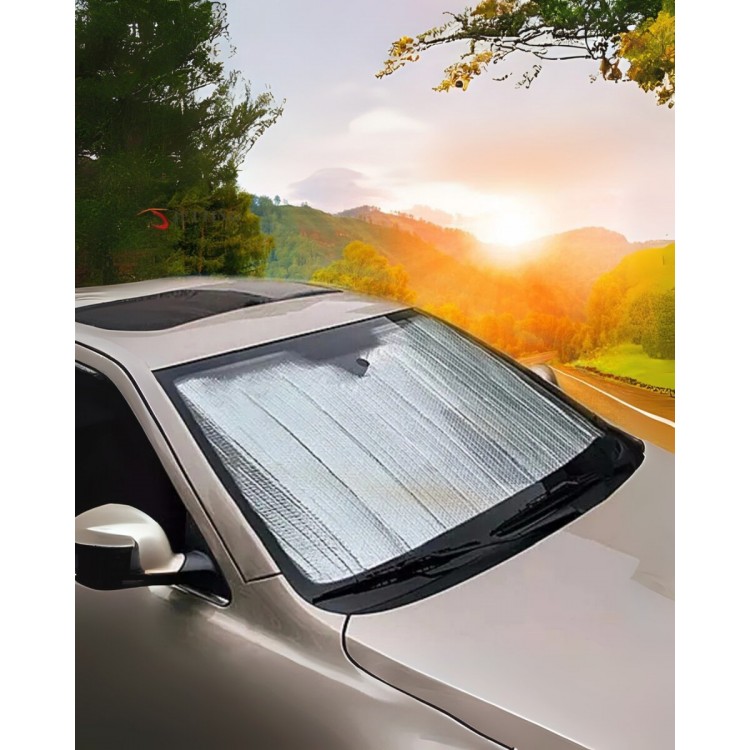Araç Ön Cam Güneşlik Katlanabilir UV Koruma Ford Focus Renault Megane Skoda Superb Honda Civic