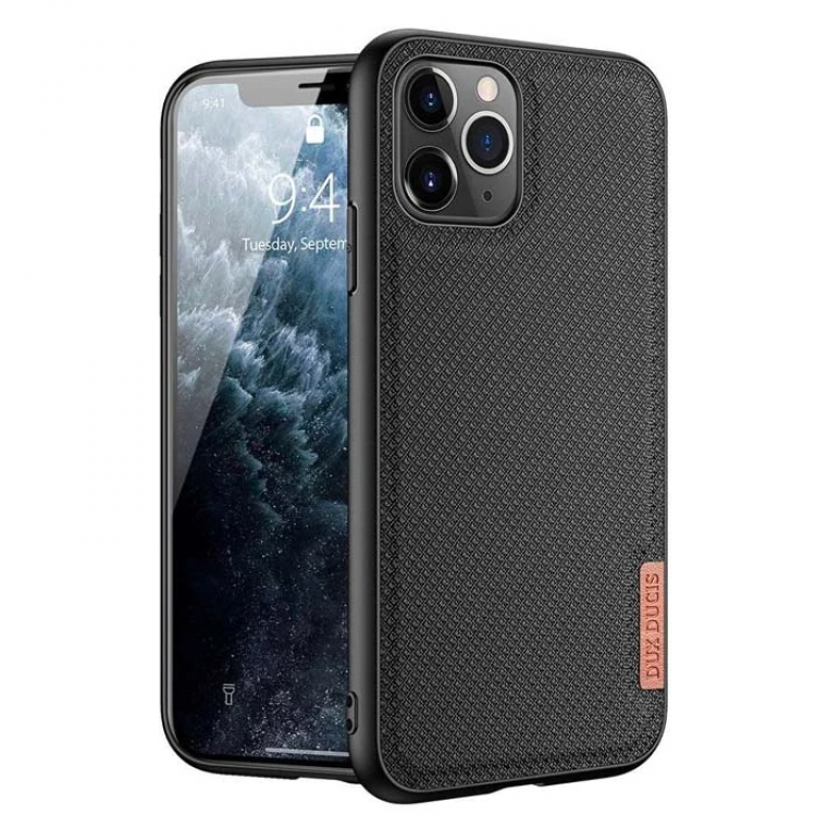 Dux Ducis Fino Series iPhone 11 Pro MaxCase Premium Woven Silicone Case-(5775)