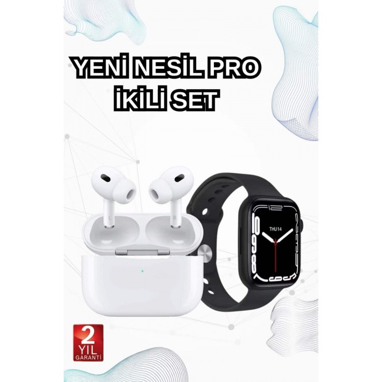 2025 Model Smart Watch and New Generation ProBluetooth Headset TWS High Sound Quality