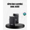 Portable Electric Shaver with USB Rechargeable 5W Motor and0.3 mm Precision Cutting