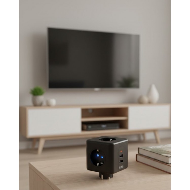 Surge Protected USB for Home and Office Usewith entrance Priz