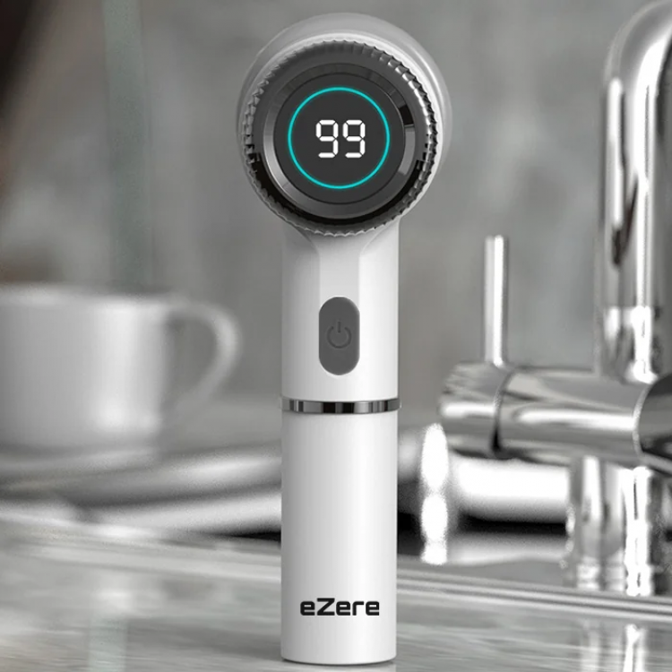 EZERE TurboBrush 5 Head Electric Cleaning Brush-(5775)