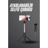 Bluetooth Uzaktan Kumandalı Tripod Selfie ÇubuğuHafif ve kompakt tasarımı ile her an yanınızda taşıyabileceğiniz bu selfie çubuğu, pratik kullanım sunarak fotoğraf çekimlerinizi kolaylaştırır. Sadece 186 mm uzunluğunda ve 125 g ağırlığındaki bu ürün, taşı