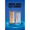 Yeni Nesil Modern Kristal Masa ve Gece Lambası Dokunmatik Renk Değiştirebilen