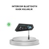 BT22 Helmet Bluetooth Headset 5.0 Noise Cancelingand Hands-Free Operation