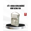 3 in 1 Mini Air Conditioner Fan with USB Rechargeable7 Colors Night Light and Humidifier
