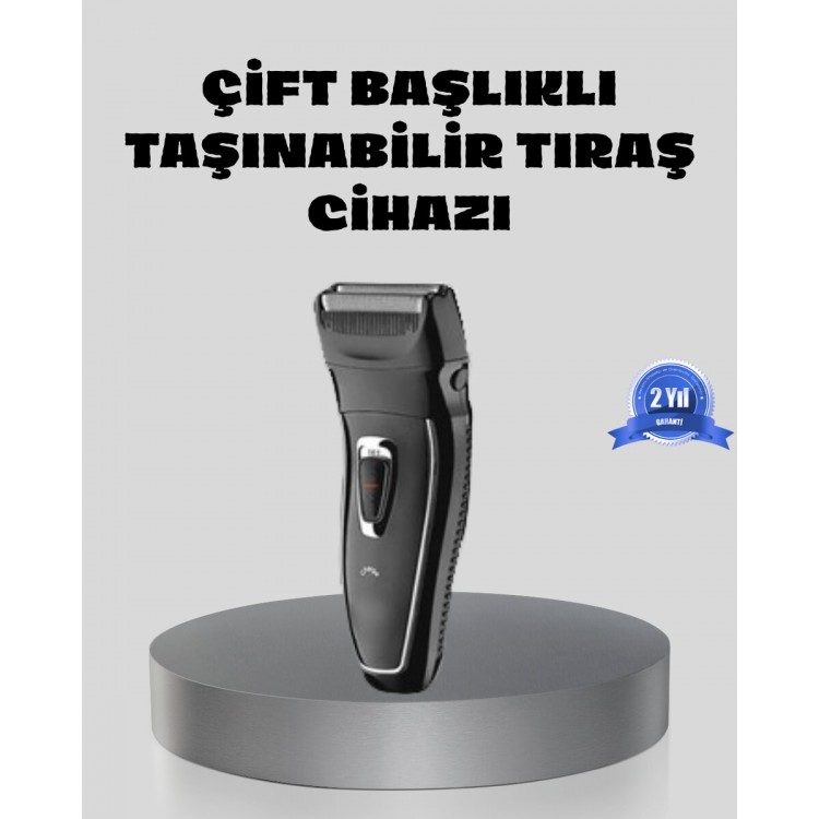 Men's Shaver Wireless Dry Shaving Foil Headwashable Body