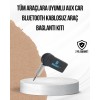 In-Car Bluetooth AUX Adapter and Phone Calldevice