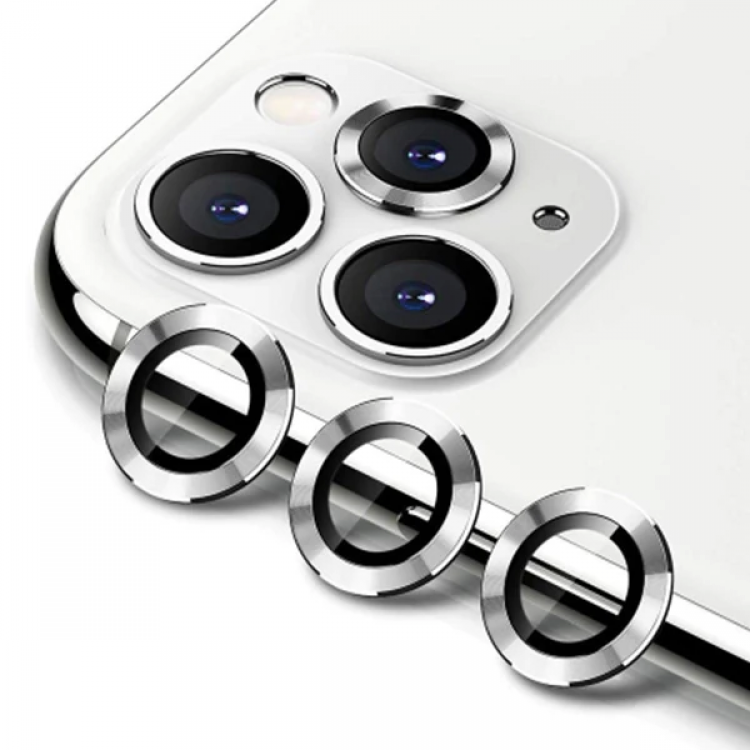 ALLY İPhone 11 Pro-11 Pro max Kamera Lens Koruyucu Aluminium 3 adet-(5775)