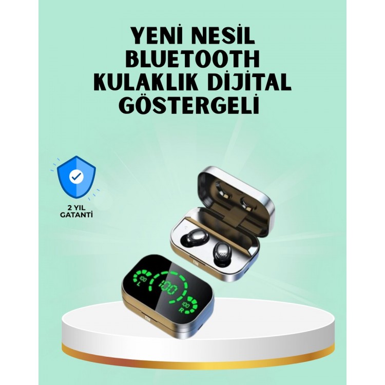 Metal Kasa Bluetooth Kulak İçi Kulaklık – Net Çağrı Güçlü Bağlantı
