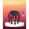 USB Şarjlı Kafa Masaj Aleti 3 Modlu 8 Başlıklı Stres Giderici