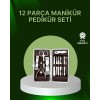 12-Piece Personal Care Set with Special Leather Bag