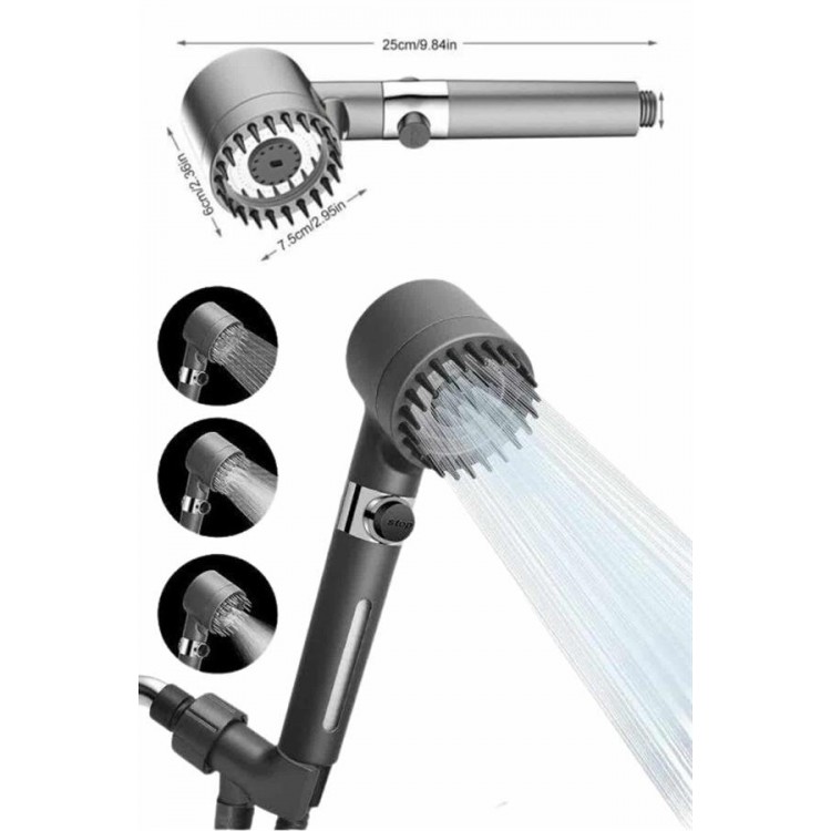 SHOWER HEAD WITH MASSAGE EFFECT