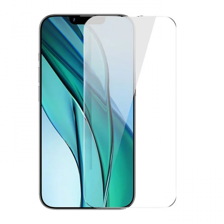 Baseus Crystal Series iPhone 15 Full Protection TemperedGlass Screen Protector 2 Piece Set-(5775)
